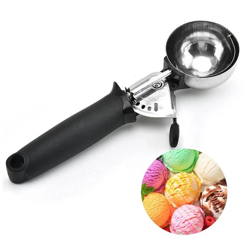 Ice cream scoop stainless - ice,