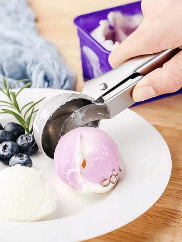Ice cream scoop stainless - ice,