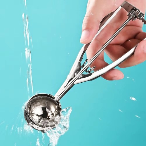 Ice cream scoop - cream, mash