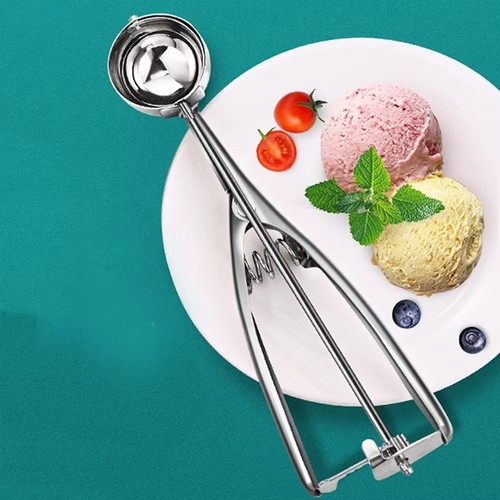 6cm stainless steel ice cream - steel,