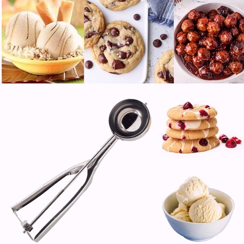 Ice cream scoop stainless - cream,