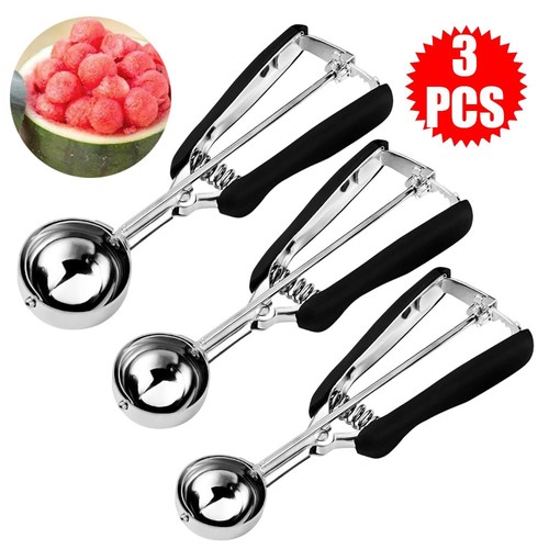 Ice cream scoop stainless - ice,