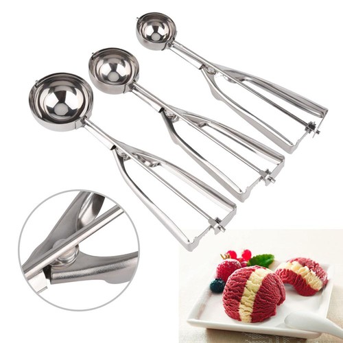 Ice cream scoop - cream, mash