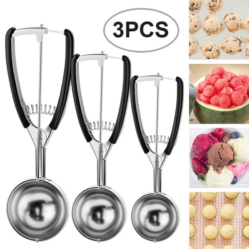 Ice cream scoop stainless - ice,