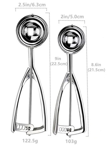 Ice cream scoop stainless - scoop,