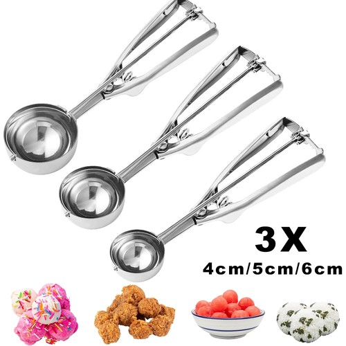 Size ice cream scoop - size,