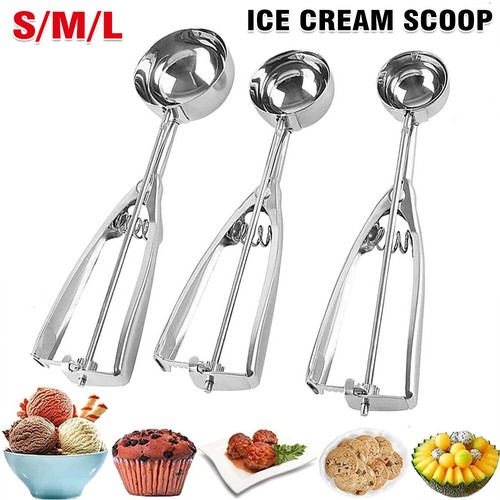 Ice cream scoop scooper mash - cream,